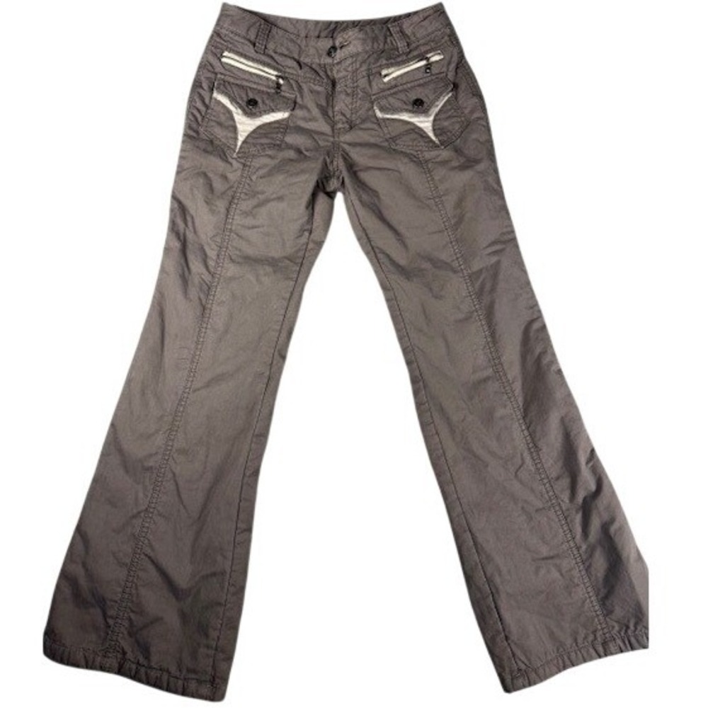 CABANA Women's Pants Size 30 x 30.5 Brown Flared‎ Style 77